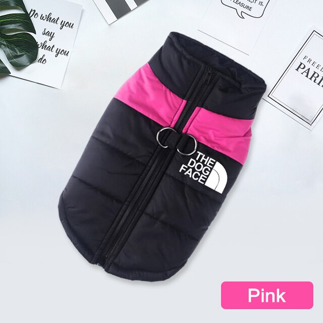 Waterproof Warm Dog Clothes: Pet Coat Winter Vest with Padded Zipper Jacket - Stylish and Protective Dog Clothing for Small, Medium, and Large Dogs