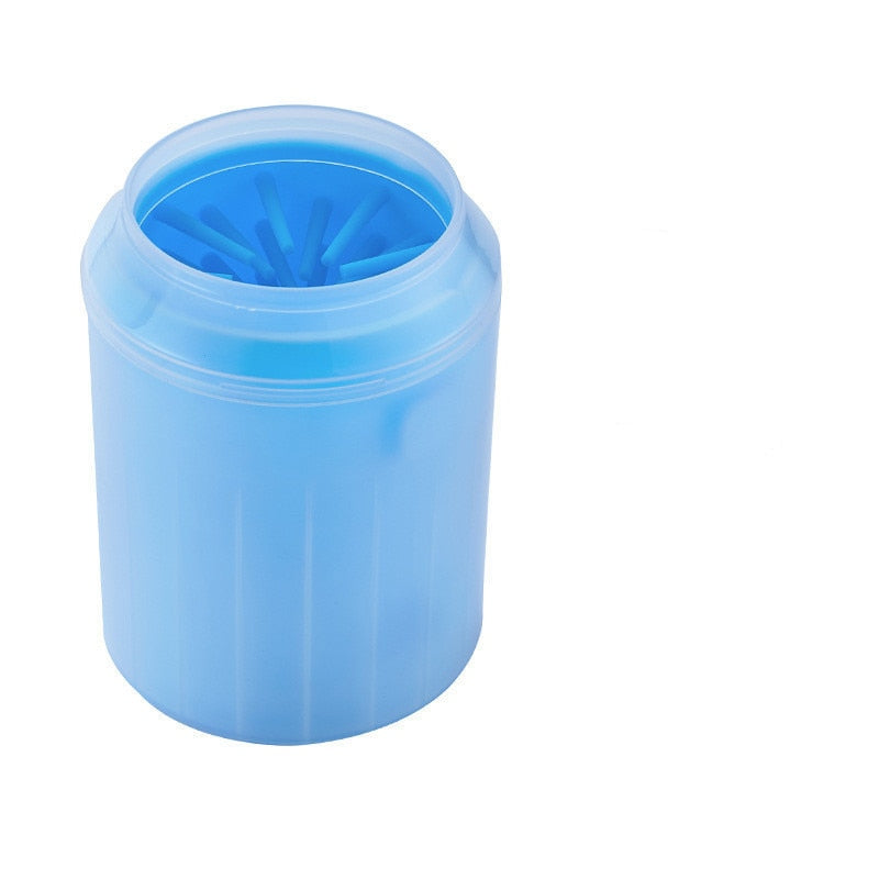 PawBuddy: Portable Dog Paw Cleaner Cup with Soft Silicone Combs - Keep Your Dog's Paws Clean and Comfortable!