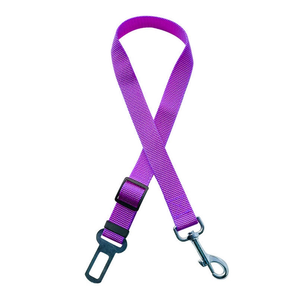 Secure and Adjustable Two-in-One Dog Harness Collar: Pet Accessories for Safe Travels - Includes Pet Car Seat Belt Lead Leash for Backseat Safety
