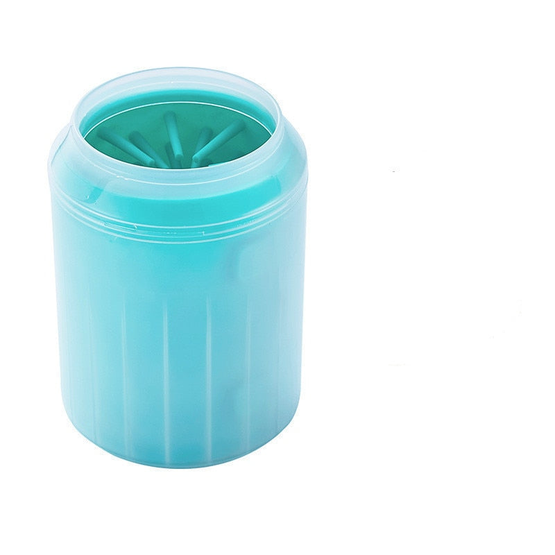 PawBuddy: Portable Dog Paw Cleaner Cup with Soft Silicone Combs - Keep Your Dog's Paws Clean and Comfortable!
