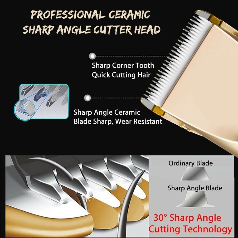 GroomPro: Top-rated USB Rechargeable Pet Hair Trimmer