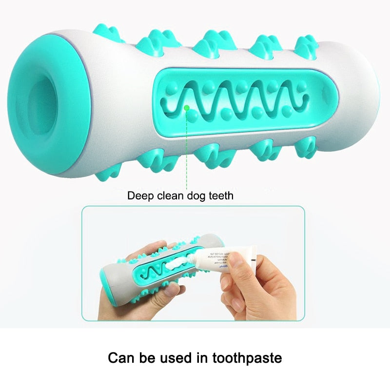 CleanBite: Safe and Soft Dog Teeth Cleaning Chew Brush Toy for Gentle Dental Care