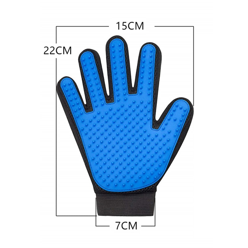 Pawfect Pet Grooming Glove: Deshedding Brush and Hair Remover for Cats and Dogs - Gentle Massage and Effective Cleaning for a Healthy Coat