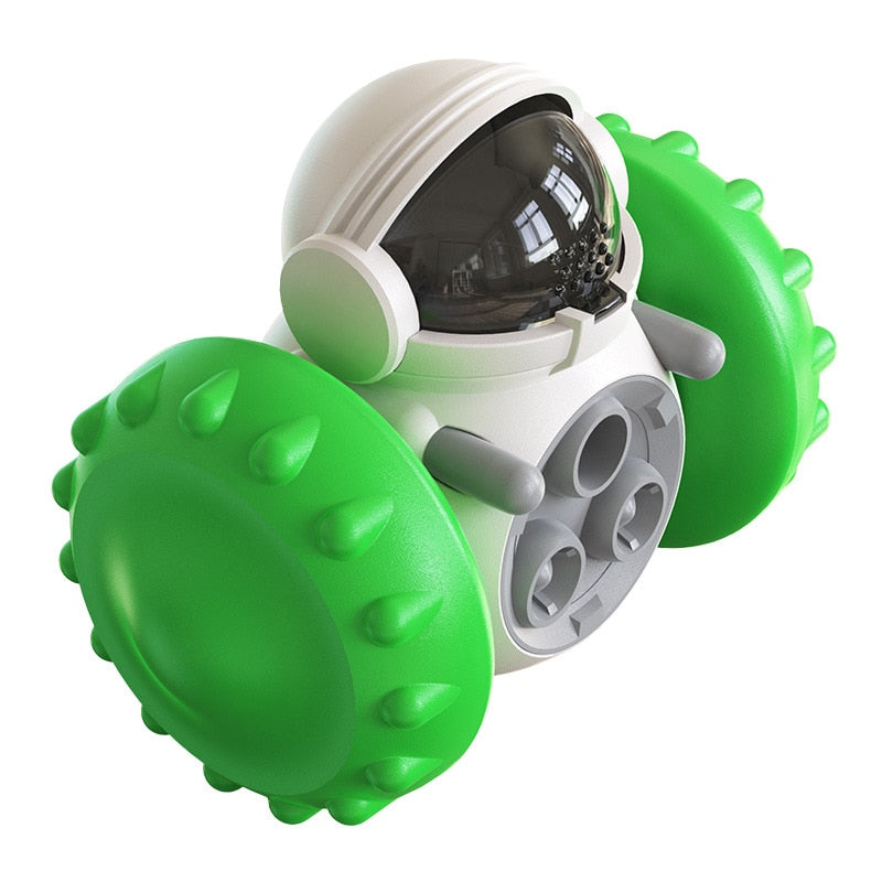 Dog Robot Toy: Interactive Slow Feeder for Pets - Engaging IQ Training Toy for Dispensing Snacks and Mental Stimulation