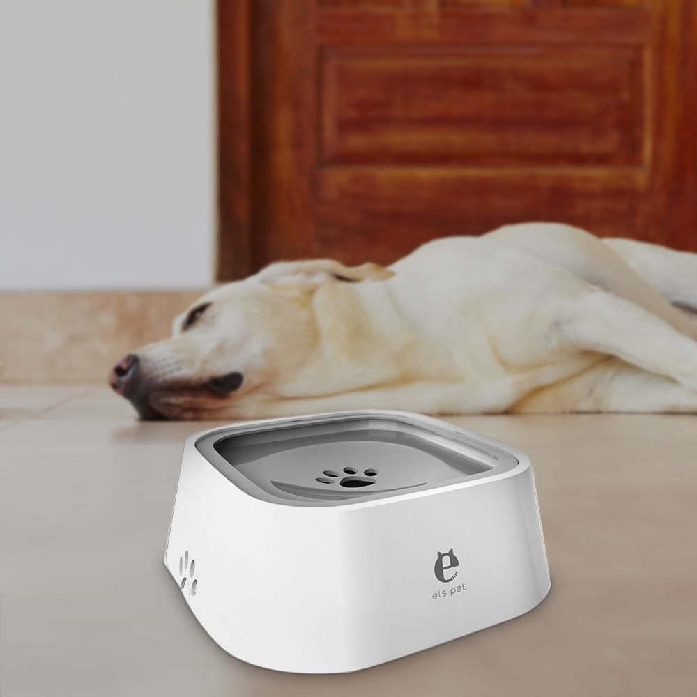 Floating Drinking Water Bowl with Anti-Slip Design - Keep Water Clean and Prevent Spills for Dogs