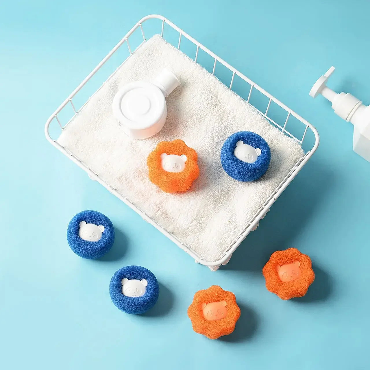 FurErase Ball: Pet Hair Remover & Reusable Wool Sticker - Effortless Lint Catcher for Laundry Washing Machine Filter