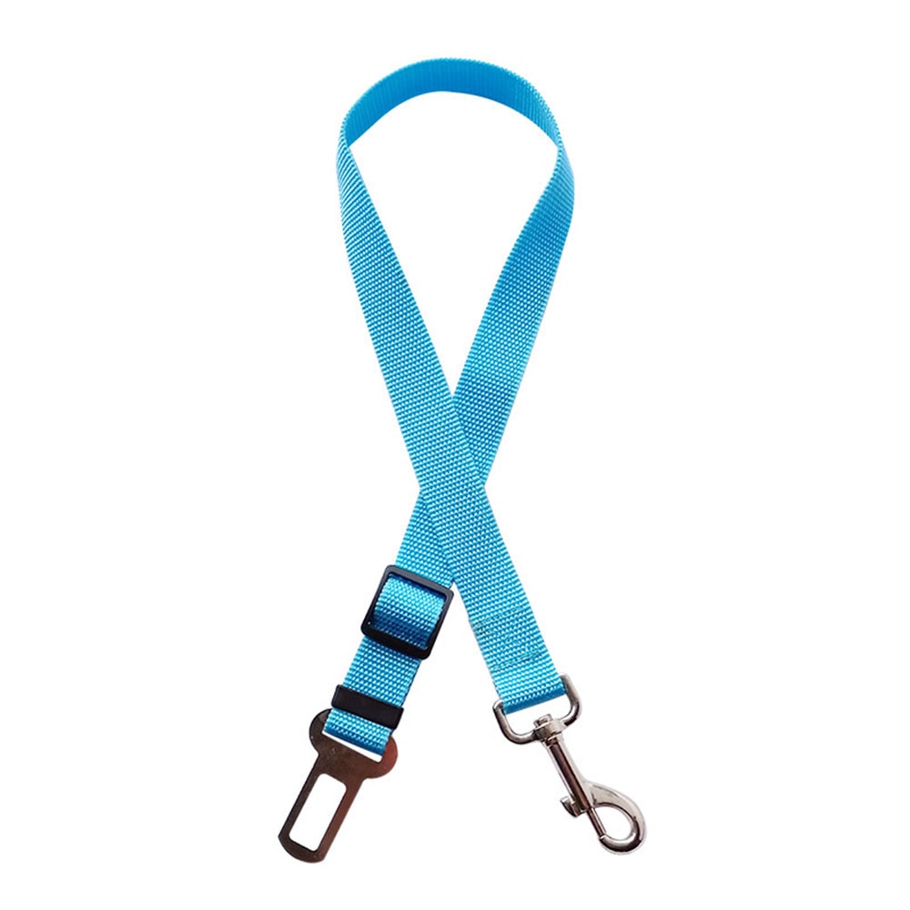 Secure and Adjustable Two-in-One Dog Harness Collar: Pet Accessories for Safe Travels - Includes Pet Car Seat Belt Lead Leash for Backseat Safety