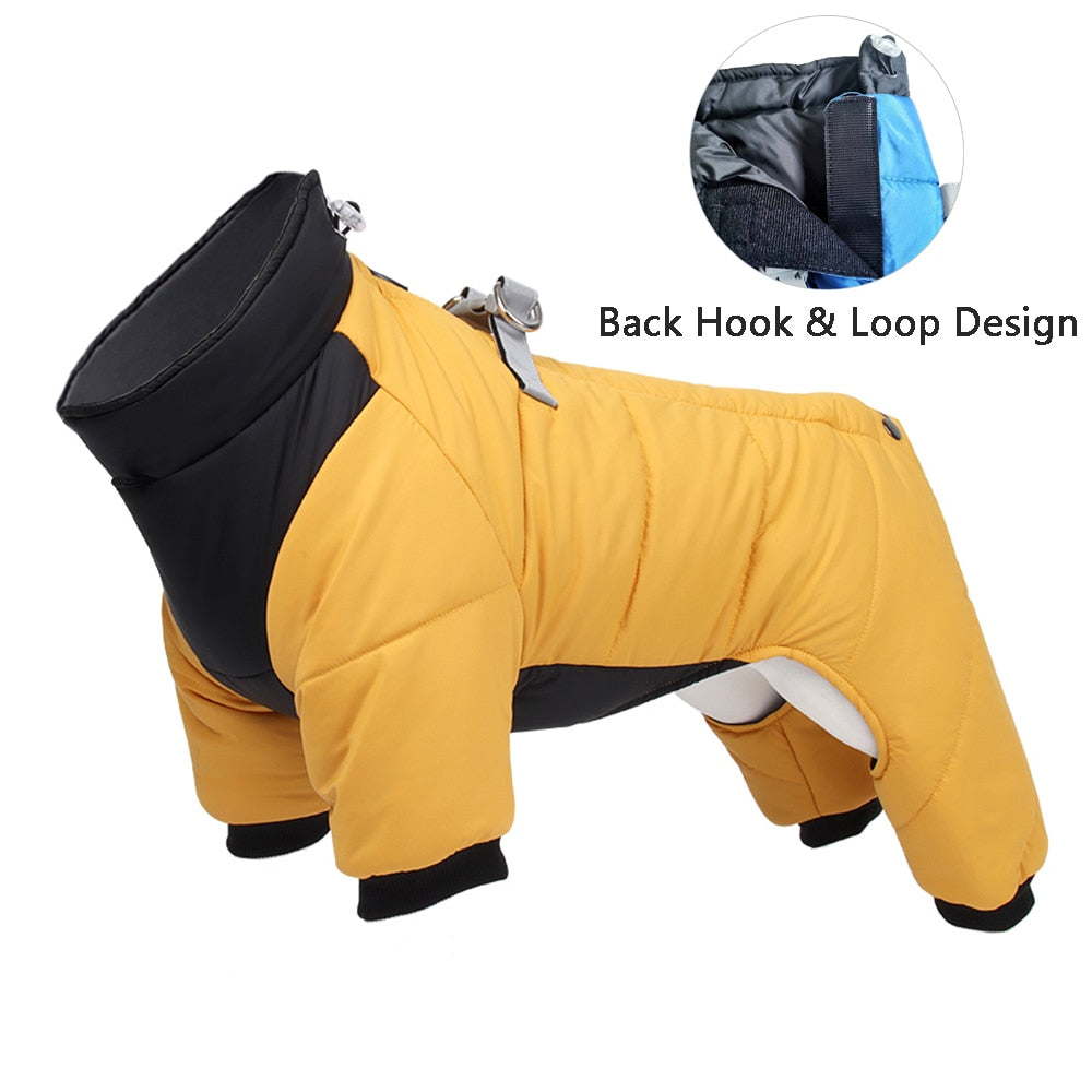 Warm and Waterproof Dog Jacket for Small to Medium Dogs - Cozy Pet Clothes for Chihuahuas, French Bulldogs, and Pugs