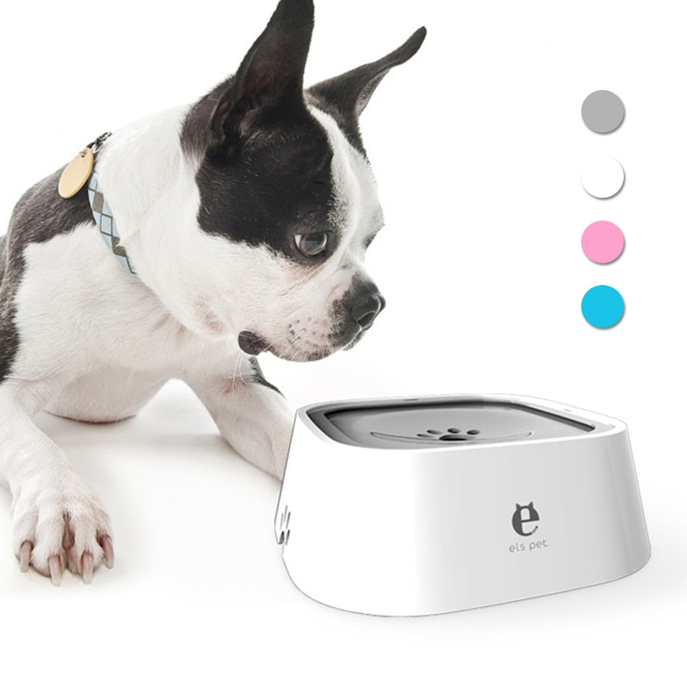 Floating Drinking Water Bowl with Anti-Slip Design - Keep Water Clean and Prevent Spills for Dogs