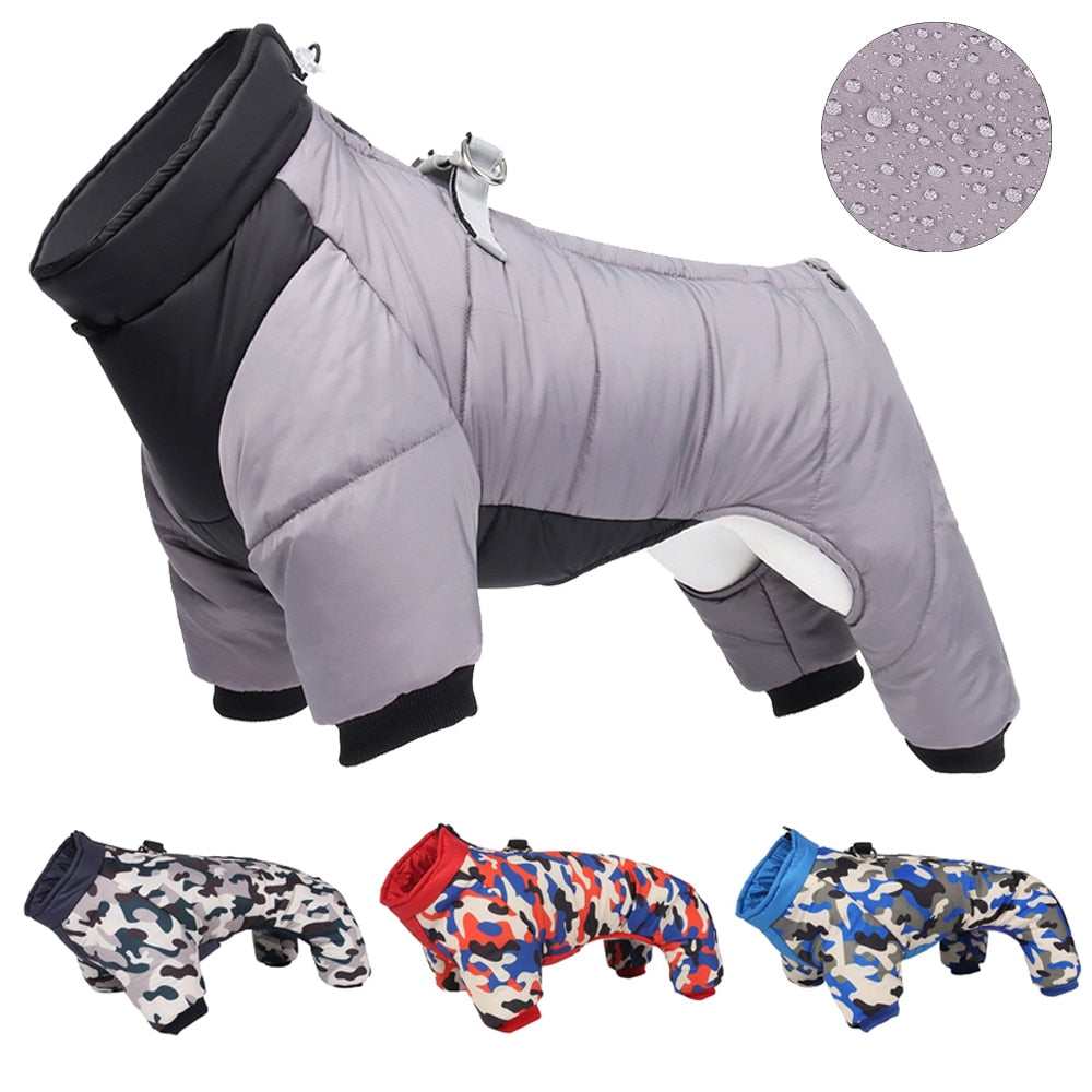 Warm and Waterproof Dog Jacket for Small to Medium Dogs - Cozy Pet Clothes for Chihuahuas, French Bulldogs, and Pugs