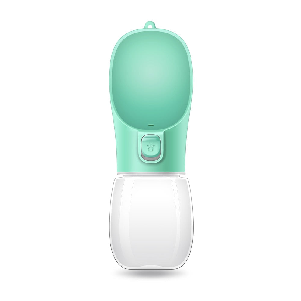 HydroPup: Portable Dog Water Bottle with Integrated Drinking Bowl for Outdoor Adventures