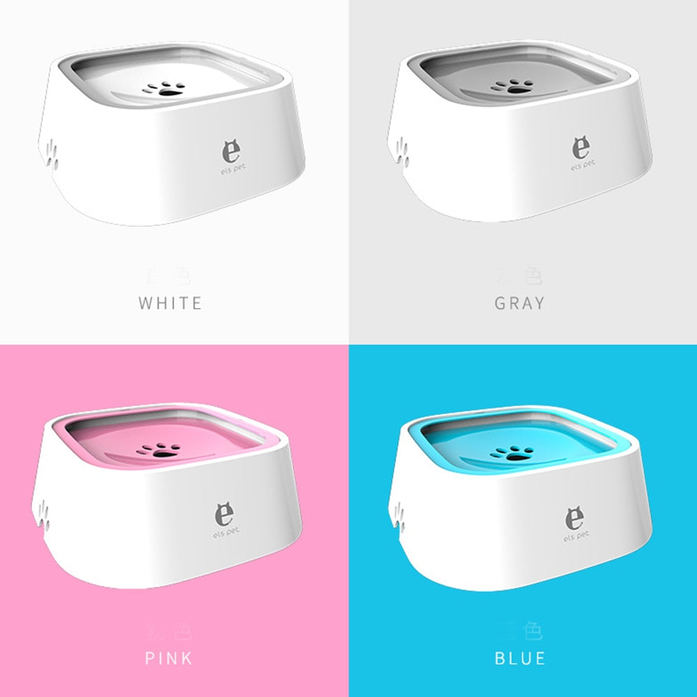 Floating Drinking Water Bowl with Anti-Slip Design - Keep Water Clean and Prevent Spills for Dogs