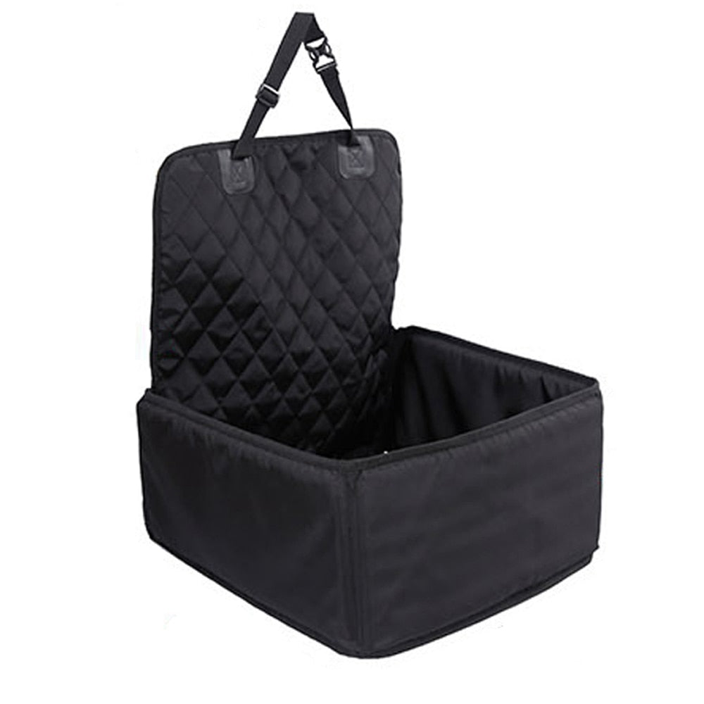 2-in-1 Pet Dog Car Seat Cover: Waterproof Cat Basket & Car Hammock for Dogs in the Car - Protect, Transport, and Keep Your Car Clean