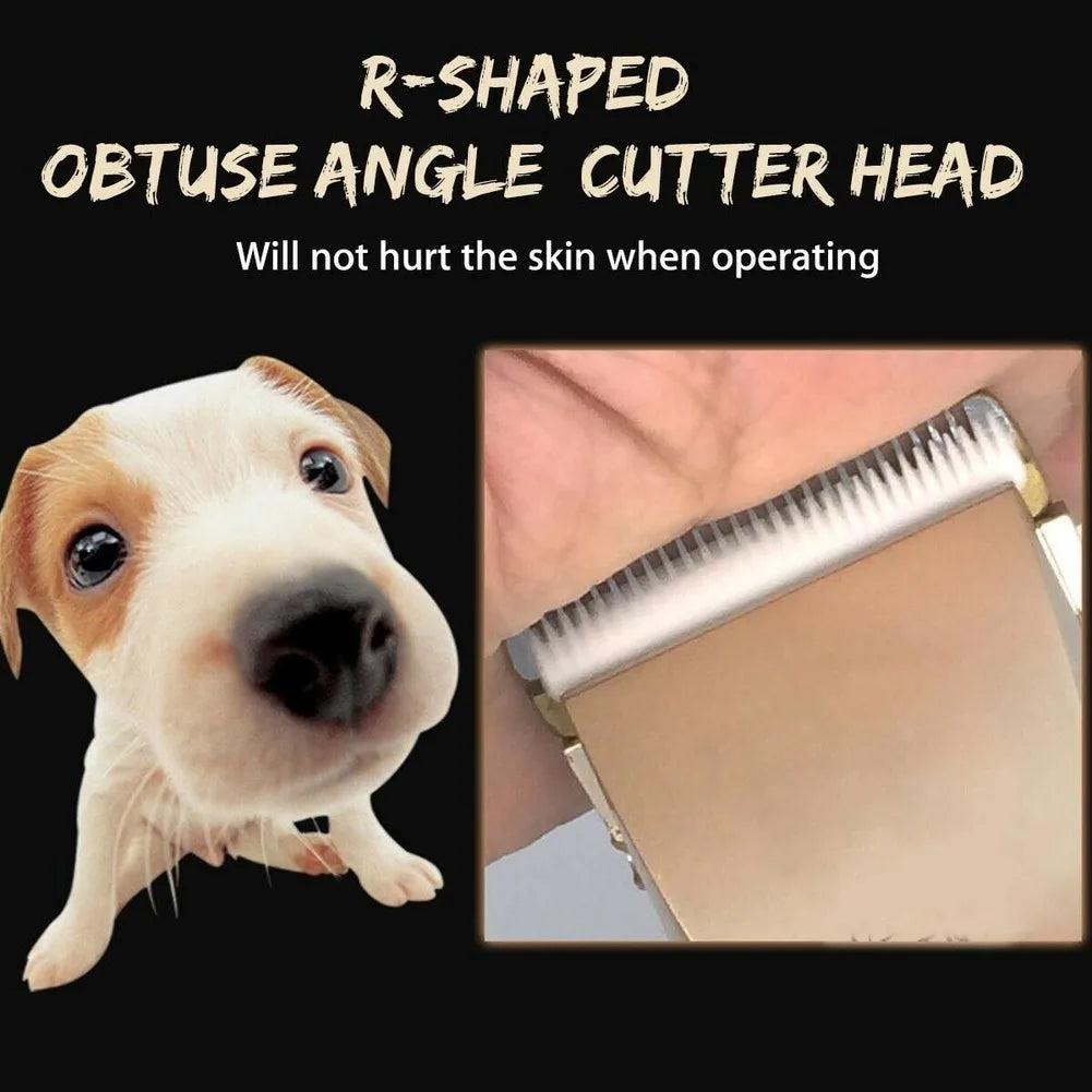 GroomPro: Top-rated USB Rechargeable Pet Hair Trimmer