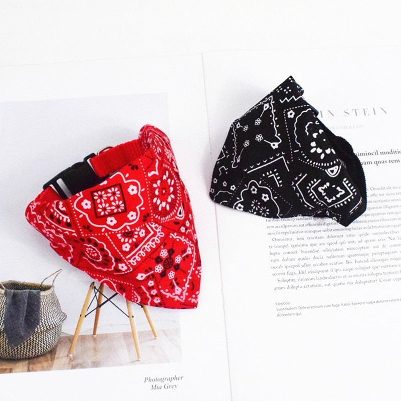 PetScarfs: Adjustable Pet Dog Cat Bandana Collar Scarf - Fashionable and Functional Accessory for Your Beloved Pet