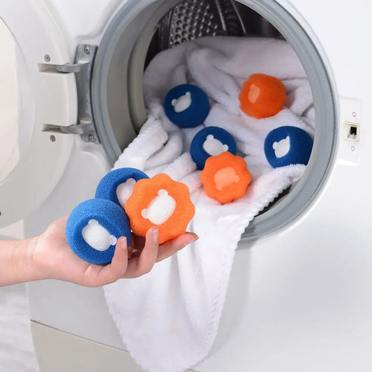 FurErase Ball: Pet Hair Remover & Reusable Wool Sticker - Effortless Lint Catcher for Laundry Washing Machine Filter