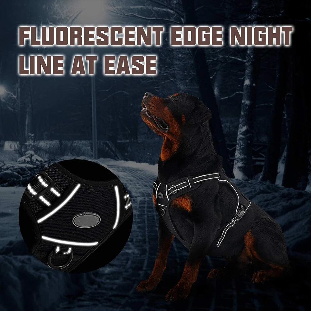 K9 Tactical Dog Harness & Leash Set: Military-Grade Comfort & Durability