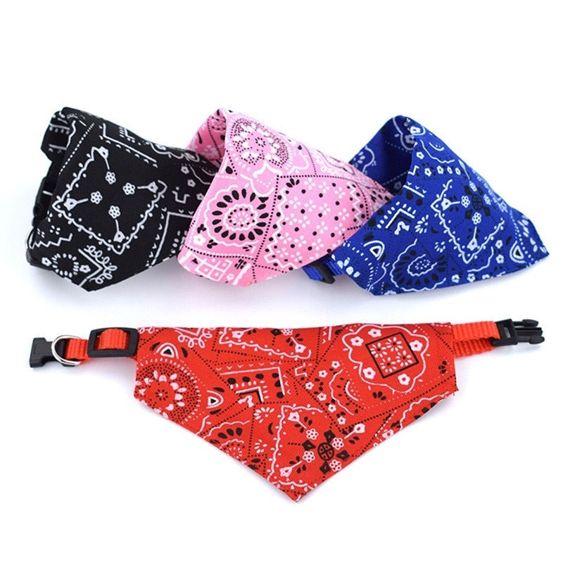 PetScarfs: Adjustable Pet Dog Cat Bandana Collar Scarf - Fashionable and Functional Accessory for Your Beloved Pet