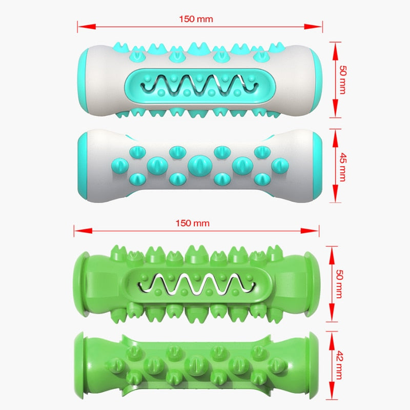 CleanBite: Safe and Soft Dog Teeth Cleaning Chew Brush Toy for Gentle Dental Care
