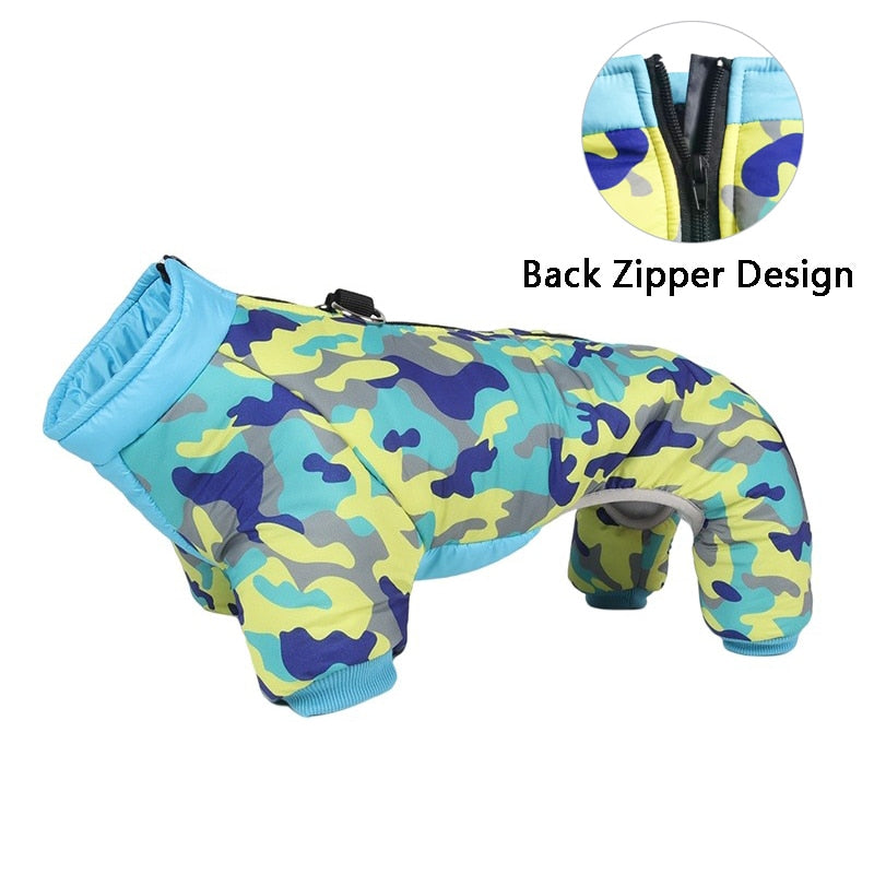 Warm and Waterproof Dog Jacket for Small to Medium Dogs - Cozy Pet Clothes for Chihuahuas, French Bulldogs, and Pugs