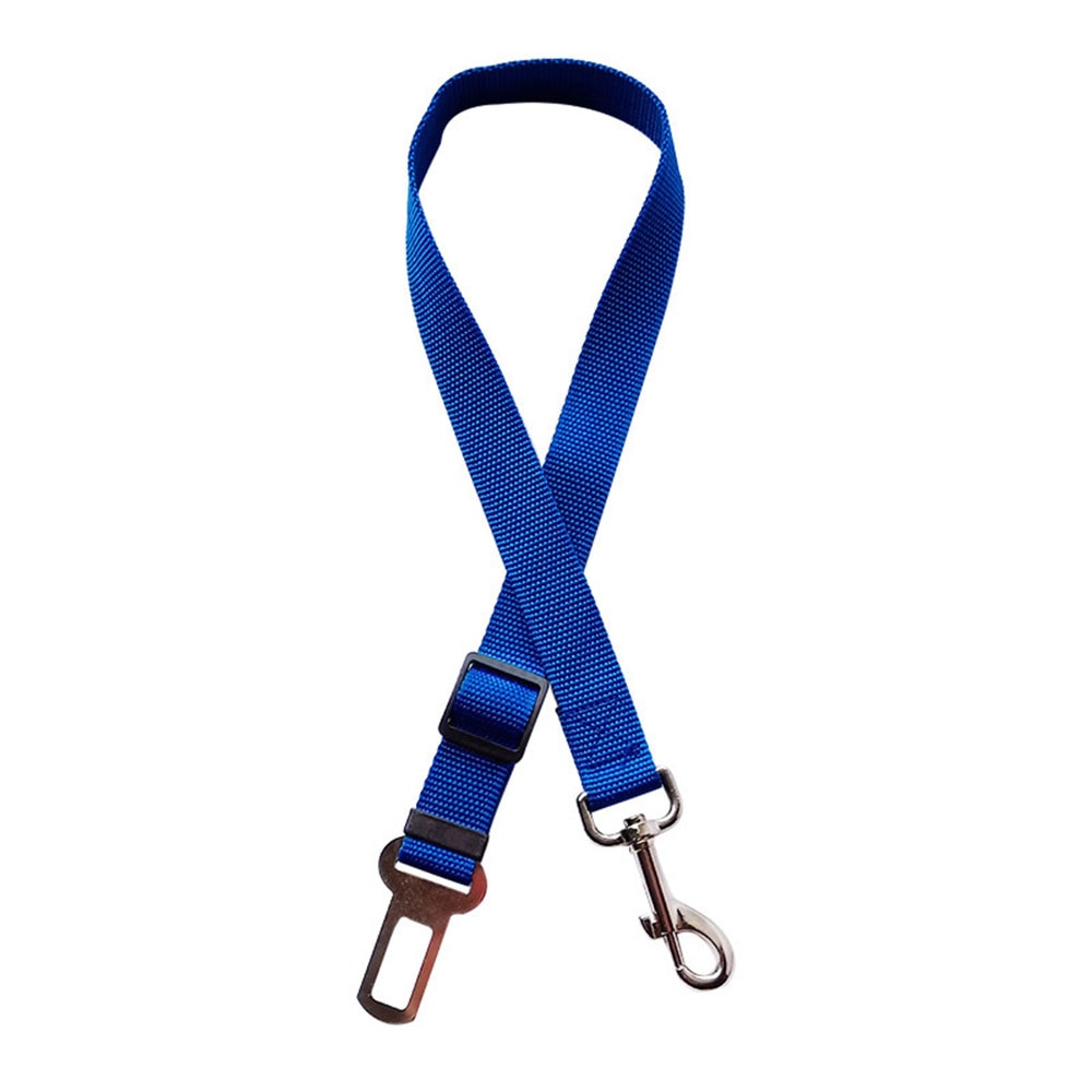 Secure and Adjustable Two-in-One Dog Harness Collar: Pet Accessories for Safe Travels - Includes Pet Car Seat Belt Lead Leash for Backseat Safety