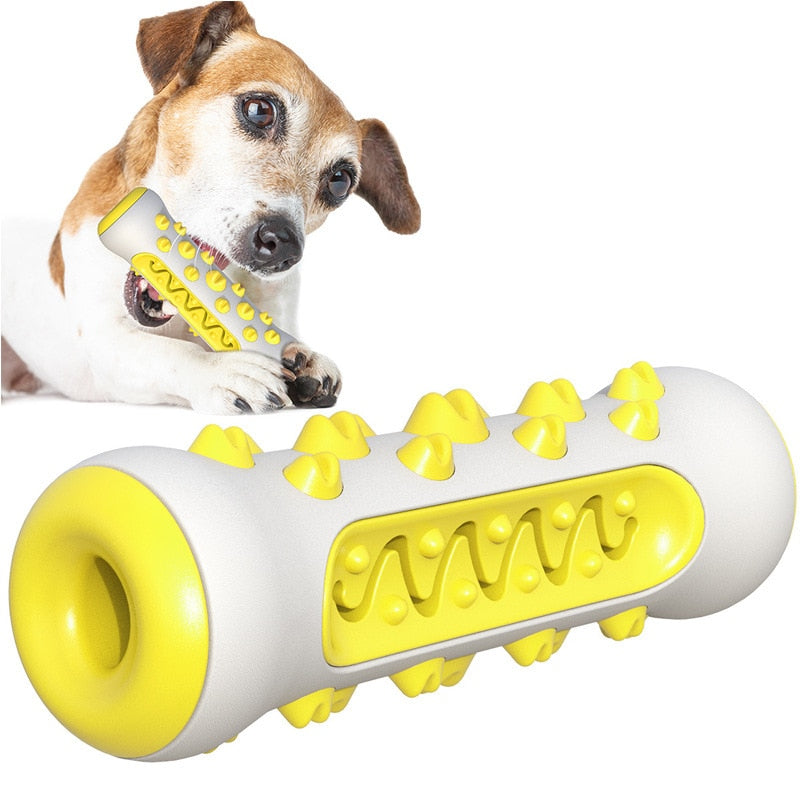 CleanBite: Safe and Soft Dog Teeth Cleaning Chew Brush Toy for Gentle Dental Care