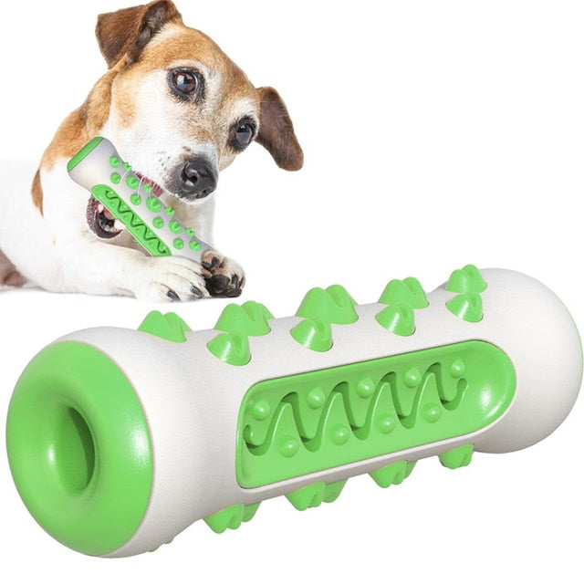 CleanBite: Safe and Soft Dog Teeth Cleaning Chew Brush Toy for Gentle Dental Care