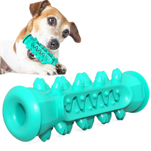 CleanBite: Safe and Soft Dog Teeth Cleaning Chew Brush Toy for Gentle Dental Care