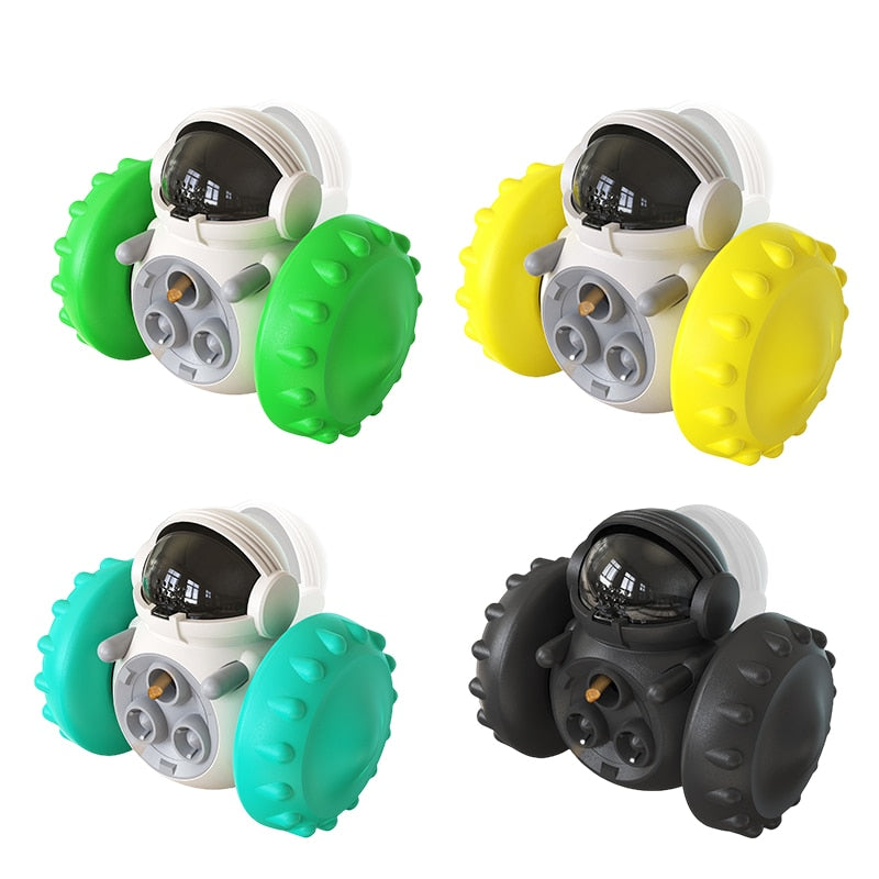 Dog Robot Toy: Interactive Slow Feeder for Pets - Engaging IQ Training Toy for Dispensing Snacks and Mental Stimulation