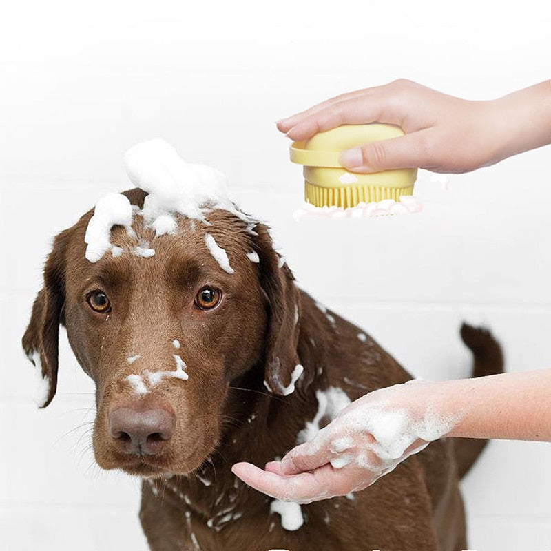 Silicone Massage Gloves for Dogs and Cats - Safe and Effective Foaming Accessory for Optimal Pet Bathing and Grooming