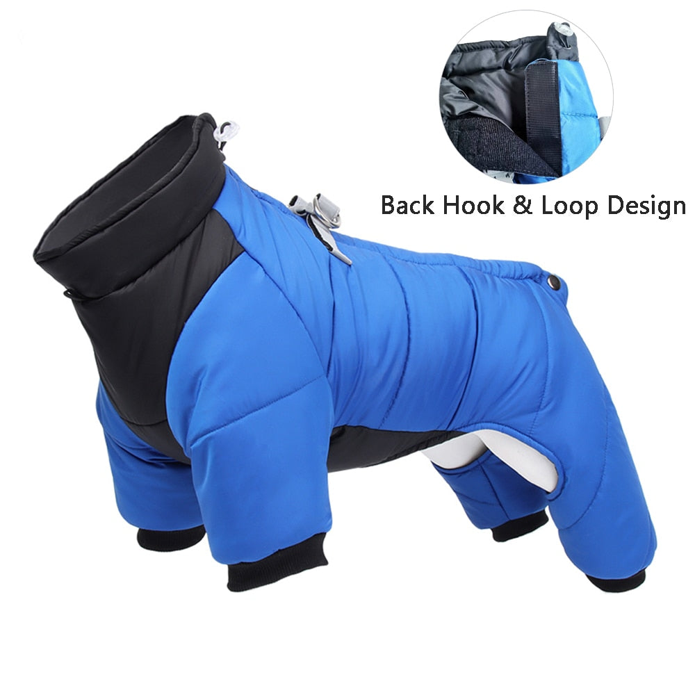 Warm and Waterproof Dog Jacket for Small to Medium Dogs - Cozy Pet Clothes for Chihuahuas, French Bulldogs, and Pugs