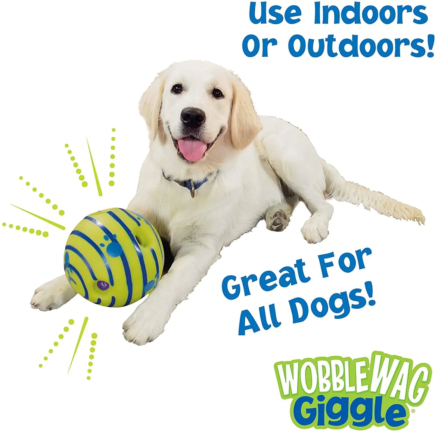 Interactive Dog Ball Toy Giggle Sounds for Endless Fun
