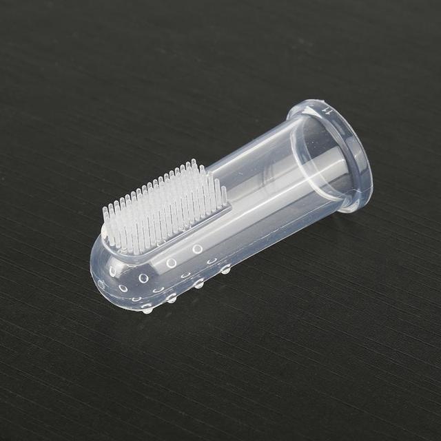 PetSmile: Non-Toxic Silicone Toothbrush for Effective Cleaning of Pet Dog and Cat Mouth - Eliminate Dirt and Odor Safely