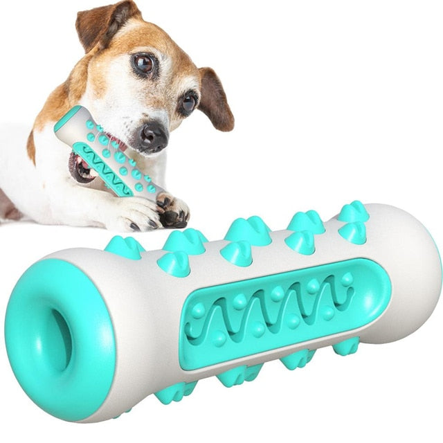 CleanBite: Safe and Soft Dog Teeth Cleaning Chew Brush Toy for Gentle Dental Care
