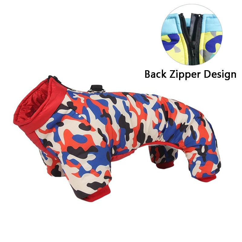 Warm and Waterproof Dog Jacket for Small to Medium Dogs - Cozy Pet Clothes for Chihuahuas, French Bulldogs, and Pugs