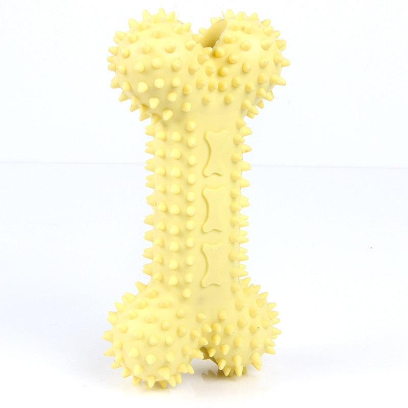 CleanBite: Safe and Soft Dog Teeth Cleaning Chew Brush Toy for Gentle Dental Care