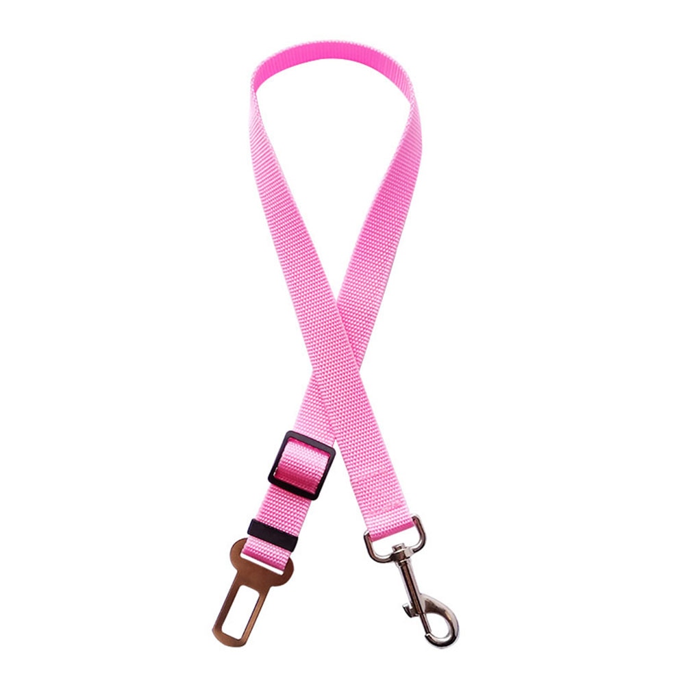Secure and Adjustable Two-in-One Dog Harness Collar: Pet Accessories for Safe Travels - Includes Pet Car Seat Belt Lead Leash for Backseat Safety