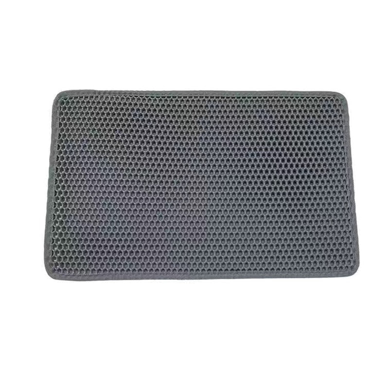 Double Layer Waterproof Cat Litter Pad - Non-slip EVA Mat for Easy Cleaning and Pet Hygiene