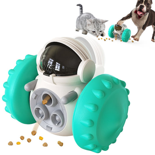 Dog Robot Toy: Interactive Slow Feeder for Pets - Engaging IQ Training Toy for Dispensing Snacks and Mental Stimulation