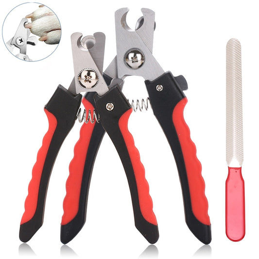 PawPerfect: Professional Stainless Steel Nail Clipper for Dogs, Cats, and Pets