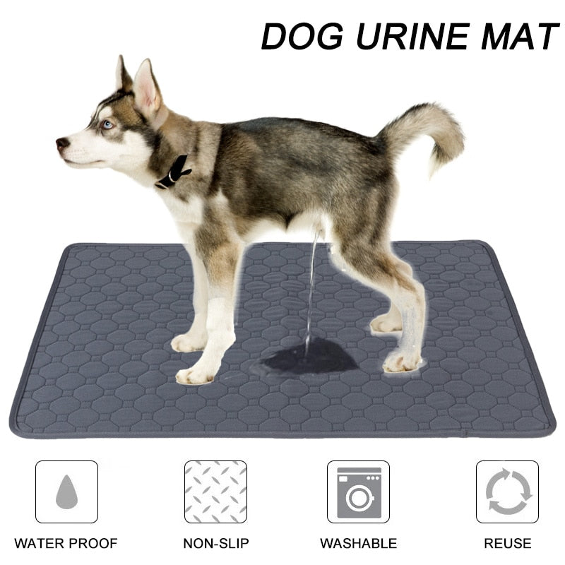 Absorbent Dog Pee Mat - Reusable Pet Mat for Mess-Free Floors