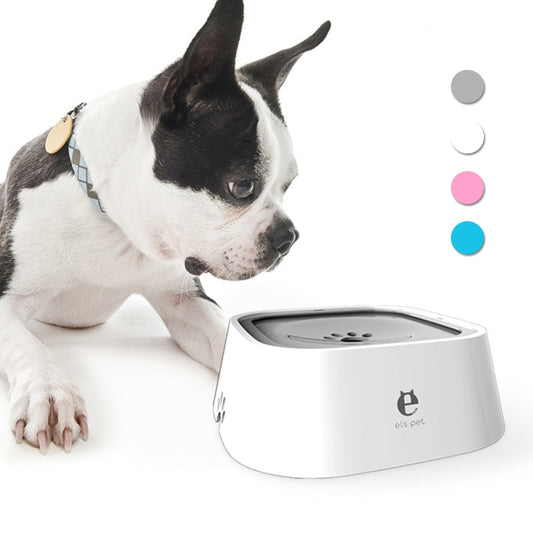 Floating Drinking Water Bowl with Anti-Slip Design - Keep Water Clean and Prevent Spills for Dogs