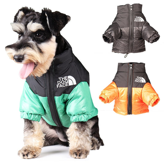 WinterWoof: Windproof Reflective Dog Jacket for Small Medium And Large Breeds - Warmth and Style Combined!
